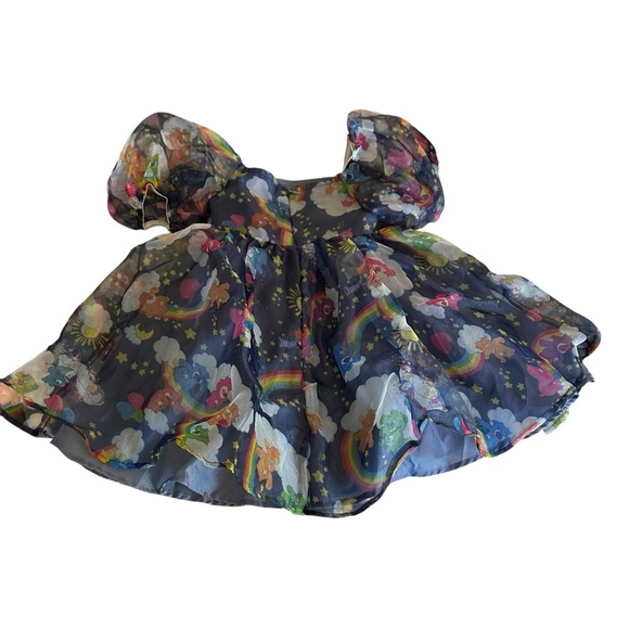 Care Bears Kids Dress with Rainbow Print - Picture 2 of 4